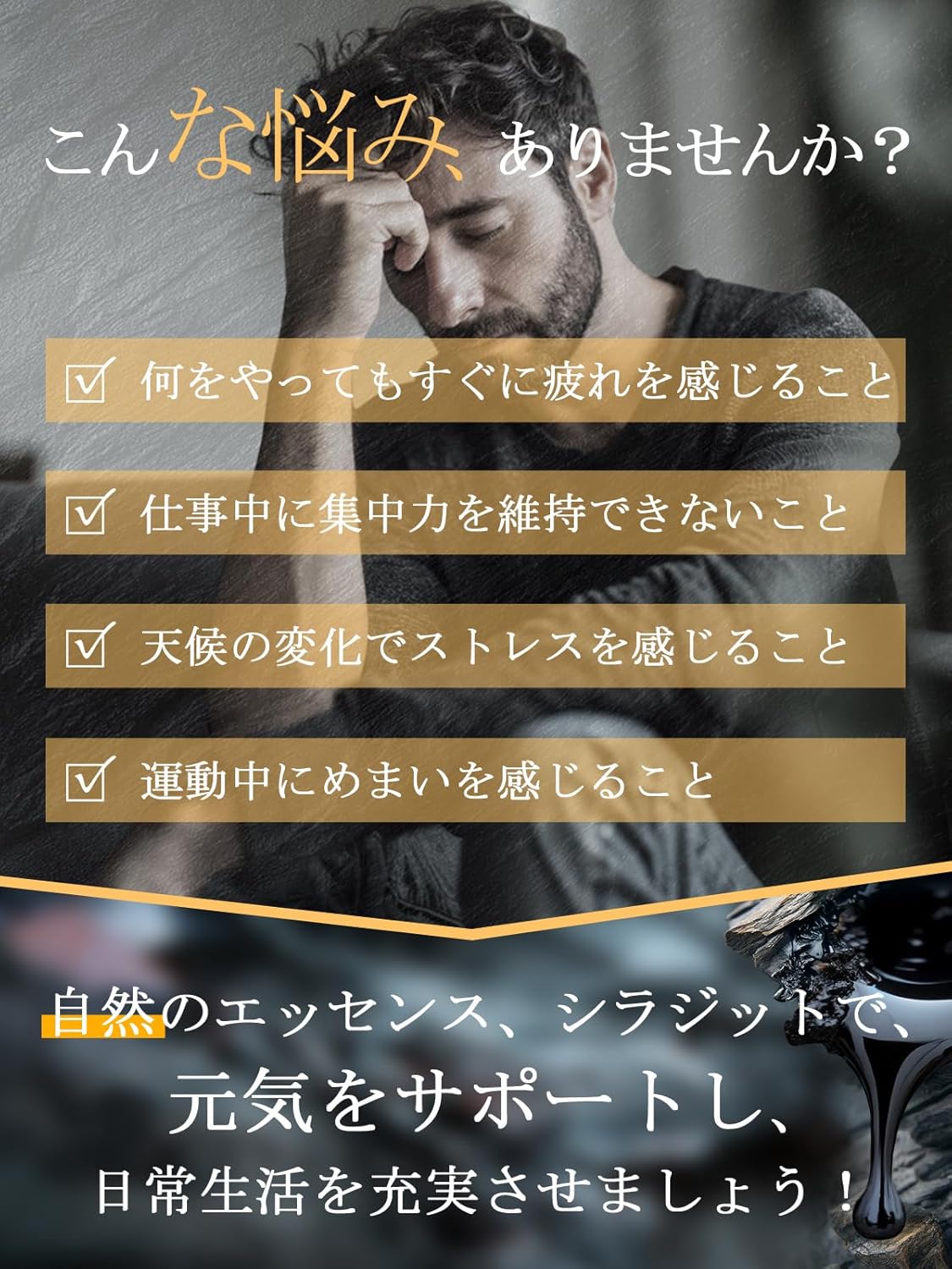 Pure Himalayan Shilajit Resin シラジット サプリ Shilajit for men and women フルボ酸 ミネラル 二酸化チタン不使用 無添加 GMP認定工場 約30日分