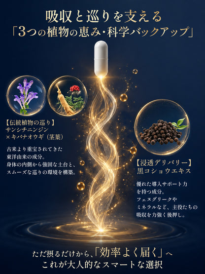 Geneiyo フェヌグリーク 600mg 亜鉛 15mg サプリ Shilajit GABA ミネラル グリシン 30日分 ビタミンD 無添加