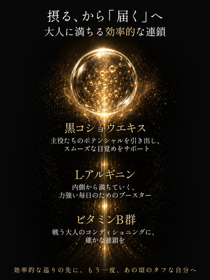 Geneieyo マカ 400mg 亜鉛15mg サプリメント 人参40mg シトルリン トンカットアリ ビタミンB群 GMP認定工場 30日分60粒
